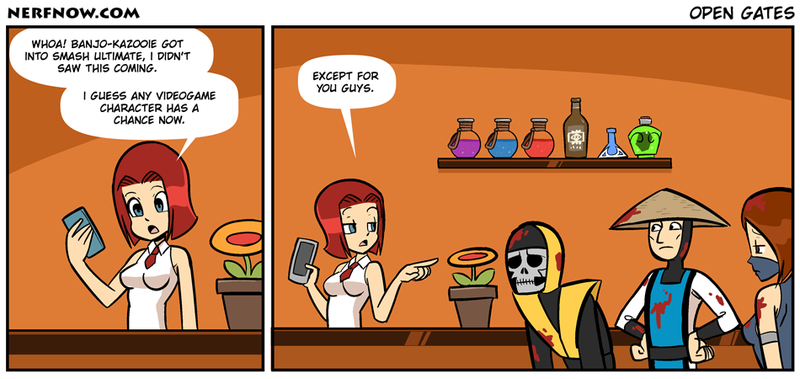 Illustration for article titled Sunday Comics: I'm Just Looking